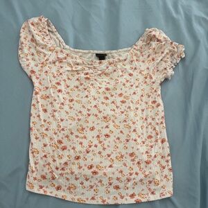 Floral Tank art classes xs